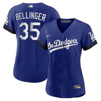 womens nike cody bellinger royal los angeles dodgers city c